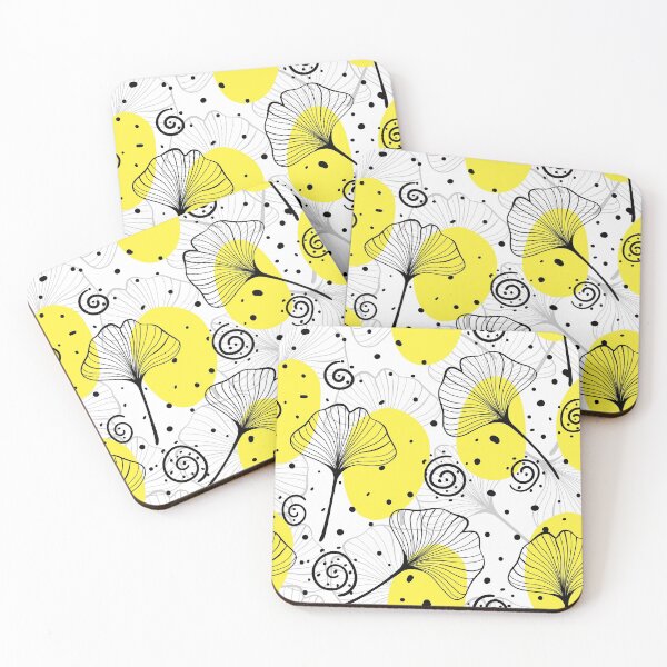 Item preview, Ginkgo Biloba Leaves Summer Themed Pattern designed and sold by mrhighsky.