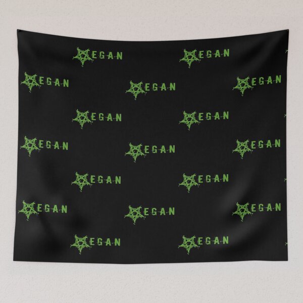 Item preview, Vegan Pentagram Green designed and sold by AlasAHintStudio.