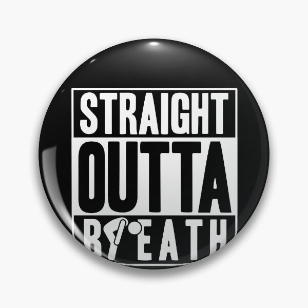 Item preview, Straight Outta Breath designed and sold by clickmostro.