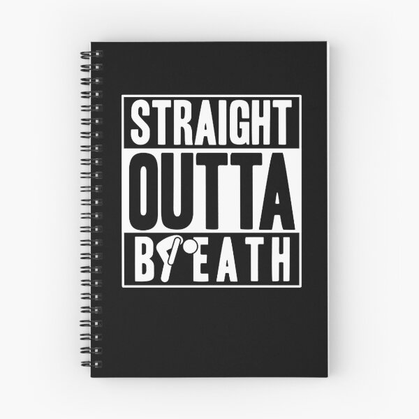 Item preview, Straight Outta Breath designed and sold by clickmostro.