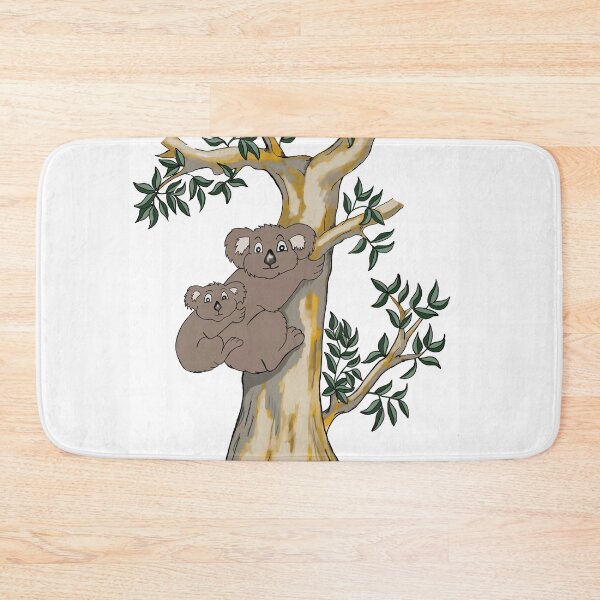 Item preview, Aussie Koala and baby in gum tree - Australian souvenirs  designed and sold by Hudson-Art.