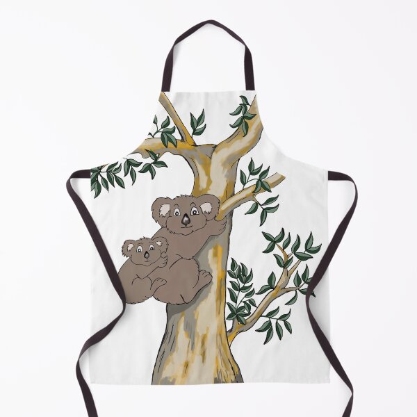 Item preview, Aussie Koala and baby in gum tree - Australian souvenirs designed and sold by Hudson-Art.