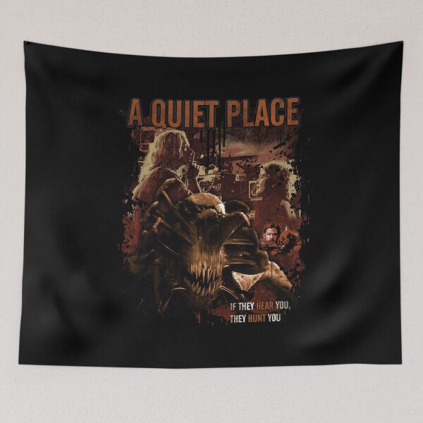Item preview, A Quiet Place Part1 D01 Halloween Horror Movie In A Deserted Area Makes The Character In The Movie Have To Be Very Brave To Overcome designed and sold by aquietplaceween.