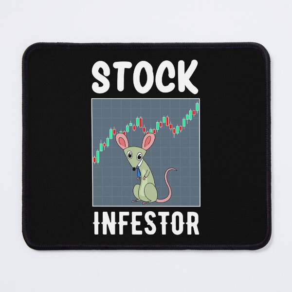 Item preview, Stock Infestor Funny Mouse Stock Investor designed and sold by mrhighsky.