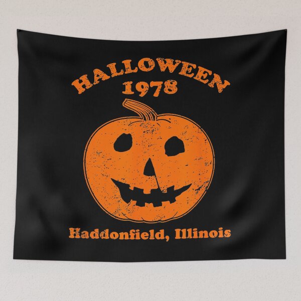 Item preview, Halloween 1978 holiday spooky gift myers pumpkin haddonfield  designed and sold by WehringJennie.