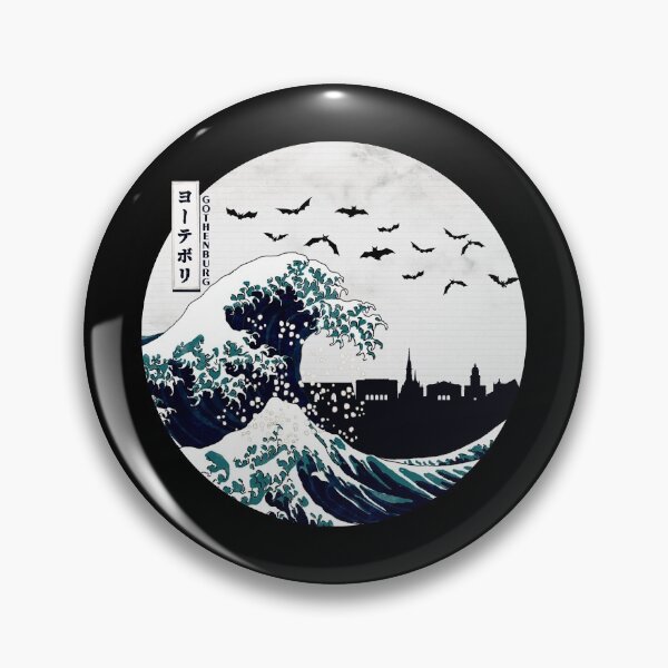 Item preview, Gothenburg Kanagawa Wave Dark designed and sold by DFerraz.