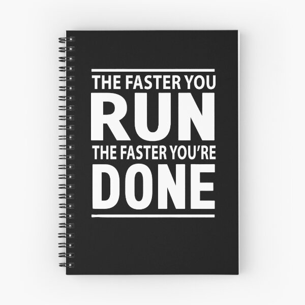 Item preview, The Faster You Run The Faster You're Done designed and sold by clickmostro.