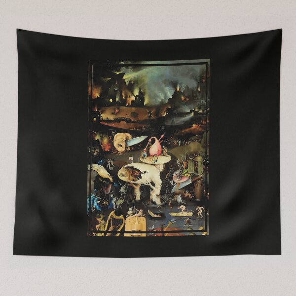Item preview, The Garden of Earthly Delights Hell by Hieronymus Bosch designed and sold by DragonXX.