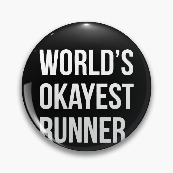 Item preview, World's Okayest Runner designed and sold by clickmostro.