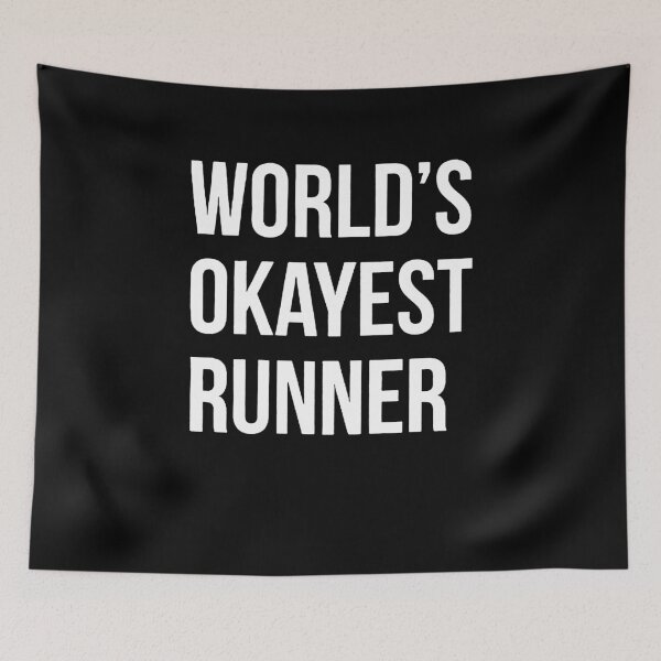Item preview, World's Okayest Runner designed and sold by clickmostro.