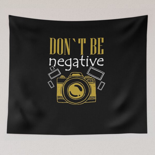 Item preview, Don't Be Negative designed and sold by clickmostro.