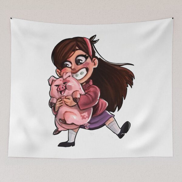 Artikelvorschau, Gravity Falls T-ShirtFANART Mabel and Waddles - Gravity Falls entworfen und verkauft von ThuraCaddi.