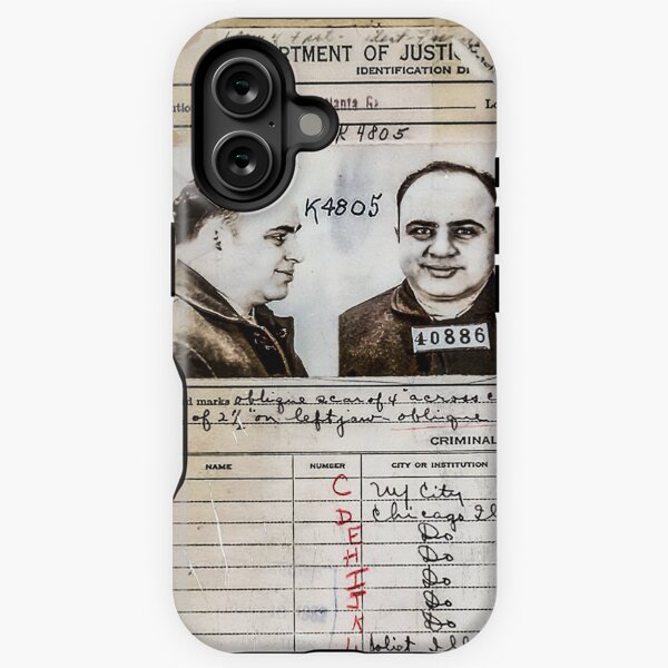 Item preview, Al Capone Arrest Record, 1932 designed and sold by TonyAra.