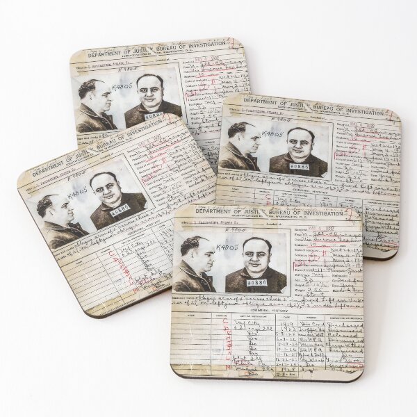 Item preview, Al Capone Arrest Record, 1932 designed and sold by Artaxias_Designs.