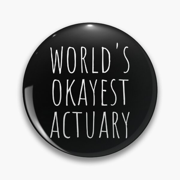 Item preview, WORLD'S OKAYEST ACTUARY designed and sold by T-shirtgallery.