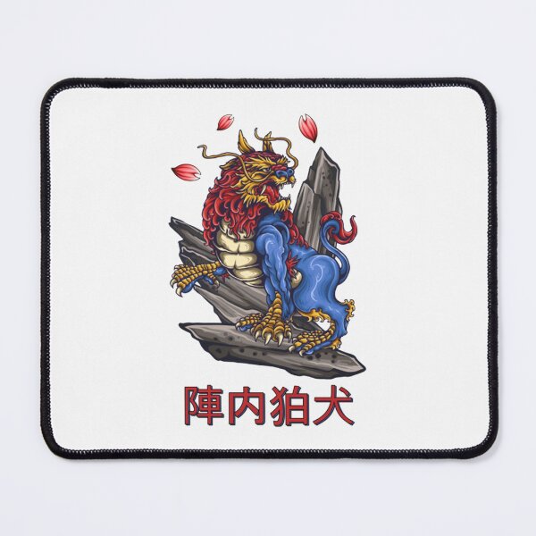 Item preview, Japanese Tattoo Style T-ShirtJAPANESE GUARDIAN LION - DOG, KOMAINU, JAPAN, ART, TATTOO STYLE - LIGHT COLORS  designed and sold by ThuraCaddi.