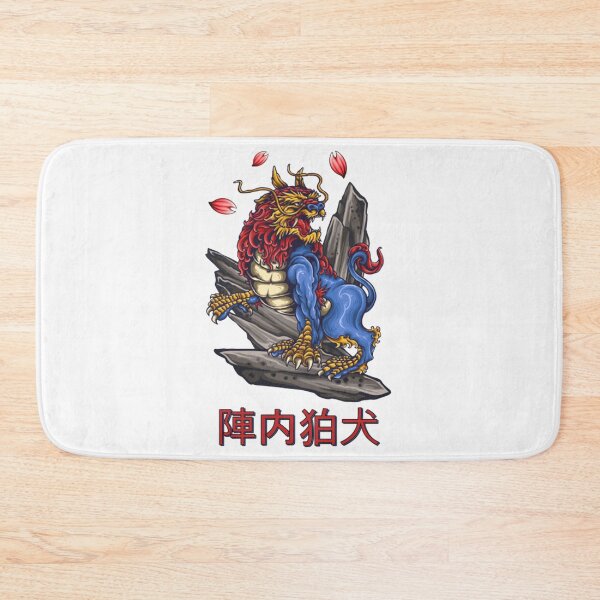 Item preview, Japanese Tattoo Style T-ShirtJAPANESE GUARDIAN LION - DOG, KOMAINU, JAPAN, ART, TATTOO STYLE - LIGHT COLORS  designed and sold by ThuraCaddi.