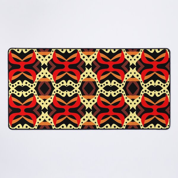 Item preview, Orange Fiery Stripes Pattern designed and sold by mrhighsky.