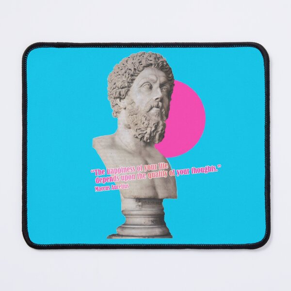 Item preview, Happiness, Thoughts, Marcus Aurelius Quote designed and sold by Mauswohn.