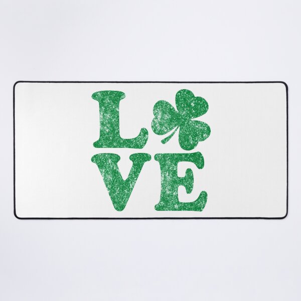 Item preview, St Patrick's Day LOVE Shamrock Irish designed and sold by livianasgifts.