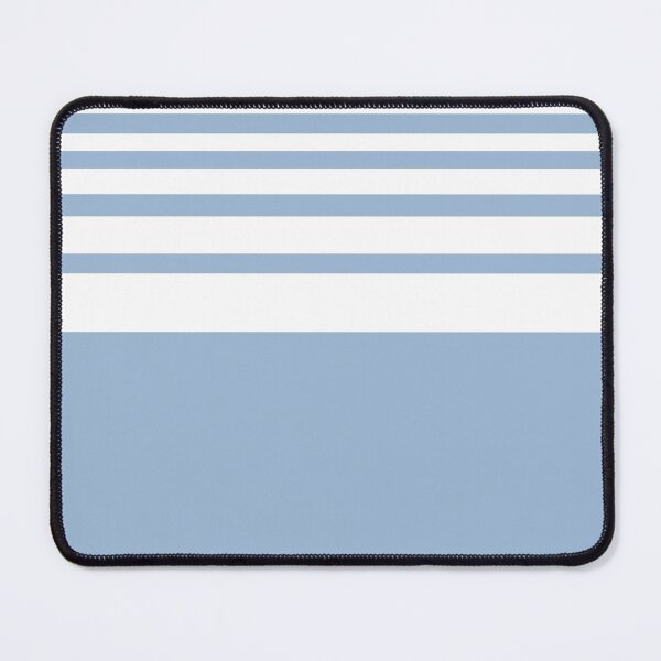 Item preview, COLOR OF THE YEAR 2000 CERULEAN WITH DIMINISHING STRIPES designed and sold by ozcushions.