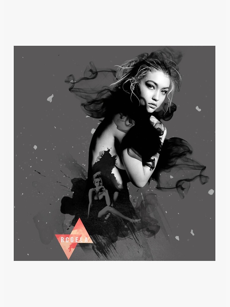 Gigi Hadid Digital Manipulation| Perfect Gift | Bella Hadid" Art Board Print for Sale by lucycana | Redbubble