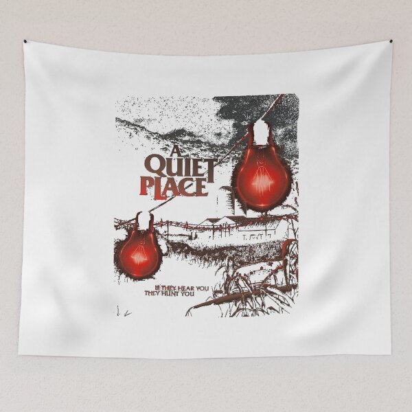 Item preview, They Hear You A Quiet Place Halloween Horror Movie In A Deserted Area Makes The Character In The Movie Have To Be Very Brave To Overcome designed and sold by aquietplaceween.