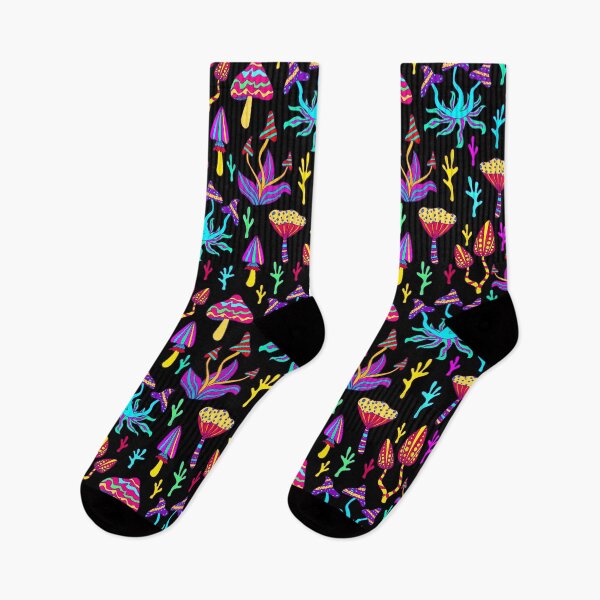 Item preview, Trippy Psychedelic Mushrooms Pattern designed and sold by mrhighsky.