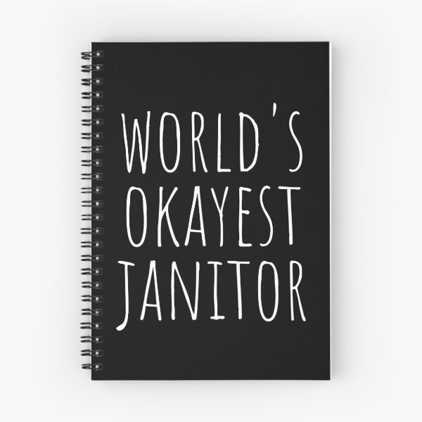Item preview, WORLD'S OKAYEST JANITOR designed and sold by T-shirtgallery.