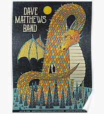 DMB Dragon, Saratoga Performing Arts Center, Saratoga Springs, NEW YORK Poster