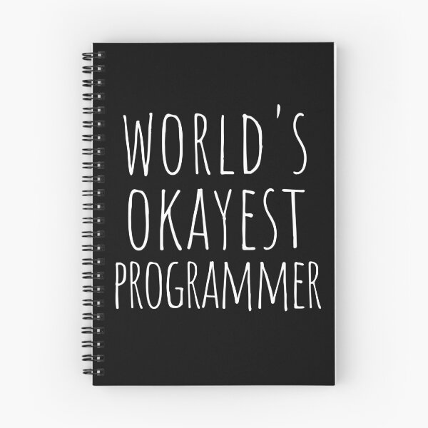 Item preview, WORLD'S OKAYEST PROGRAMMER designed and sold by T-shirtgallery.