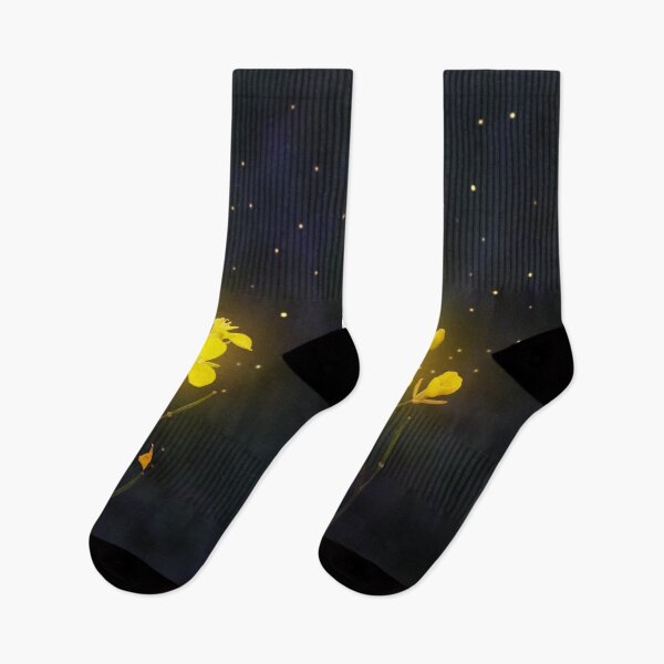 Item preview, Yellow Glowing Magical Flowers designed and sold by mrhighsky.