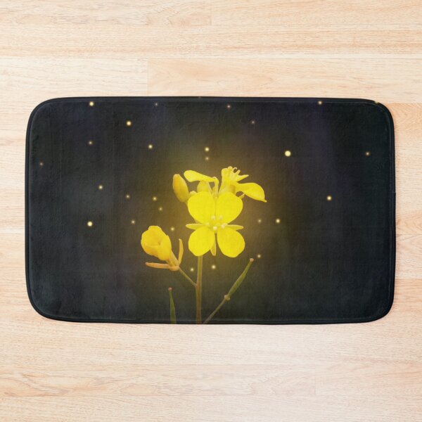 Item preview, Yellow Glowing Magical Flowers designed and sold by mrhighsky.