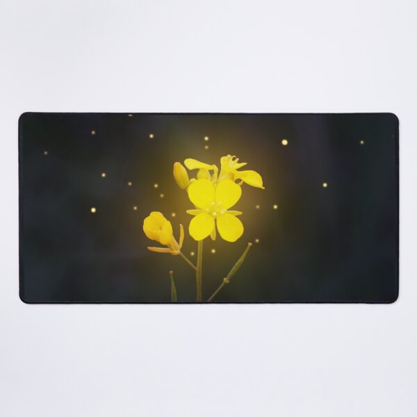 Item preview, Yellow Glowing Magical Flowers designed and sold by mrhighsky.