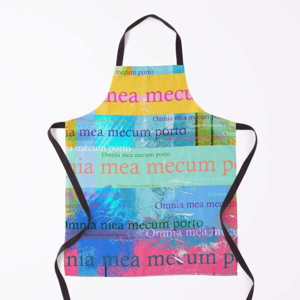 Item preview, Omnia mea mecum porto, Latin quote designed and sold by Mauswohn.