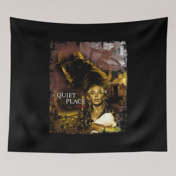 Item preview, A Quiet Place Part2 D02 Halloween Horror Movie In A Deserted Area Makes The Character In The Movie Have To Be Very Brave designed and sold by aquietplaceween.