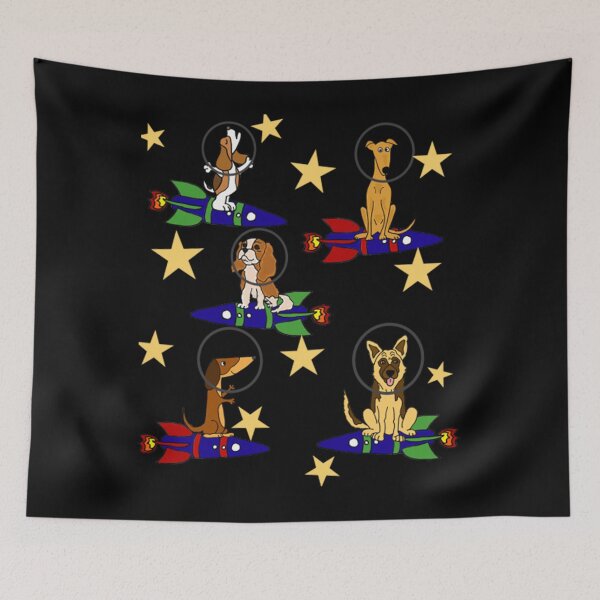 Item preview, Space T-ShirtFunny Dog Astronauts Space Cartoon designed and sold by ThuraCaddi.