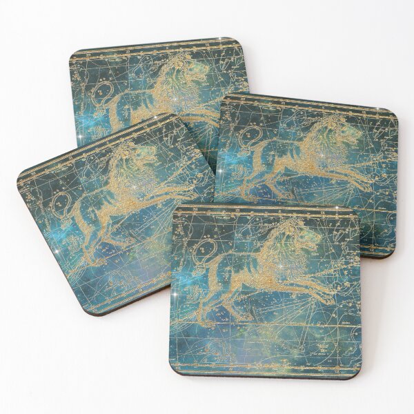 Item preview, Vintage Celestial Map of Leo Astrology Sign designed and sold by TheArtfulOwl.