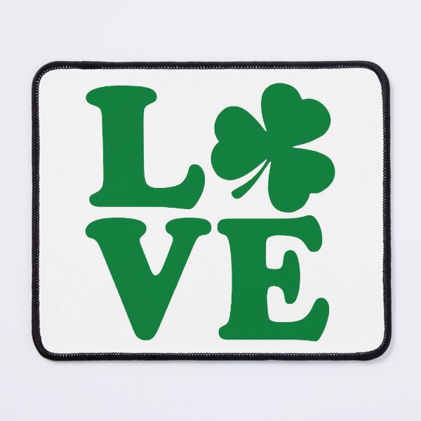 Item preview, St Patrick's Day LOVE Shamrock Irish designed and sold by livianasgifts.
