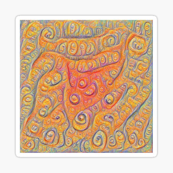 Item preview, Orange #DeepDream designed and sold by blackhalt.