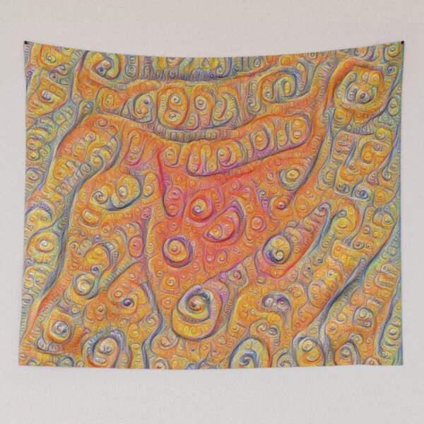 Item preview, Orange #DeepDream designed and sold by blackhalt.