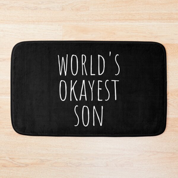 Item preview, WORLD'S OKAYEST SON designed and sold by T-shirtgallery.