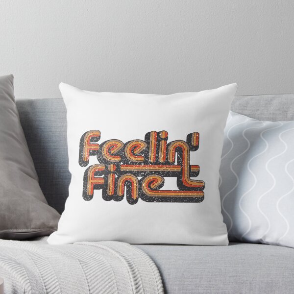 Item preview, Feelin Fine 70s Vintage Retro design Groovy designed and sold by ArjunManuela.
