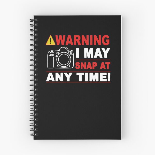Item preview, Warning I May Snap At Any Time Photography designed and sold by clickmostro.