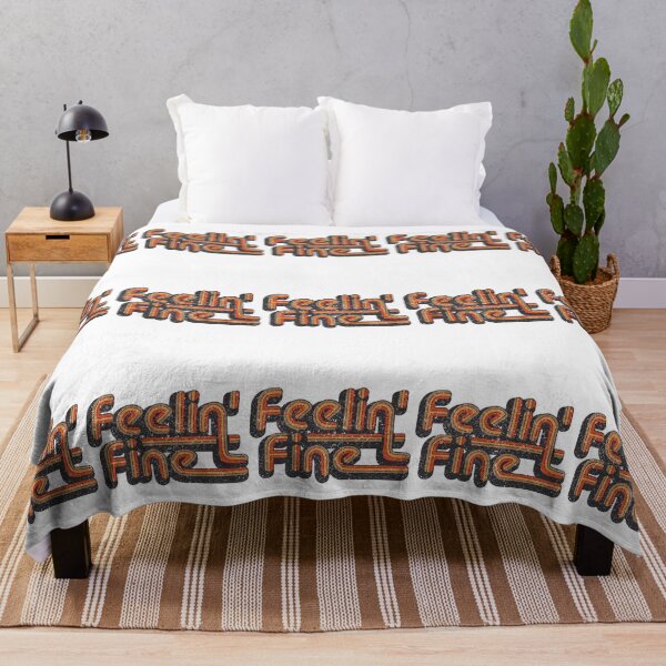 Item preview, Feelin Fine 70s Vintage Retro design Groovy designed and sold by ArjunManuela.