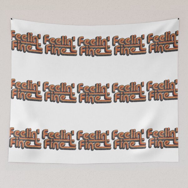 Item preview, Feelin Fine 70s Vintage Retro design Groovy designed and sold by ArjunManuela.