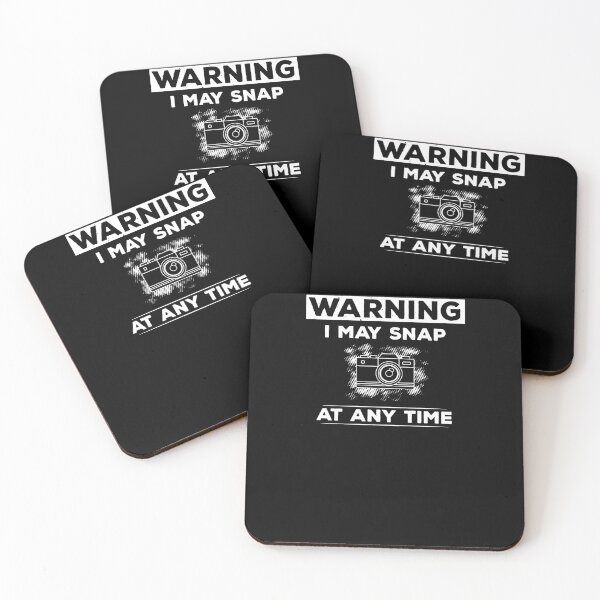 Item preview, Warning I May Snap At Any Time Photography designed and sold by clickmostro.