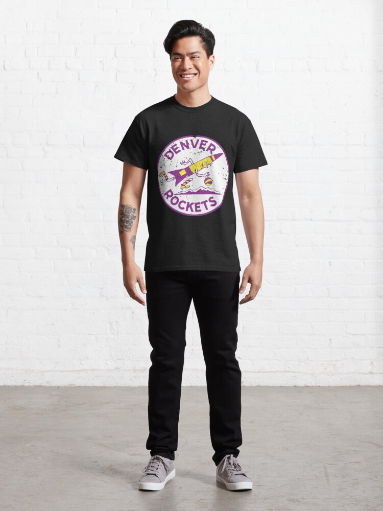 Retro Denver Rockets vintage design - Denver Nuggets - T-Shirt