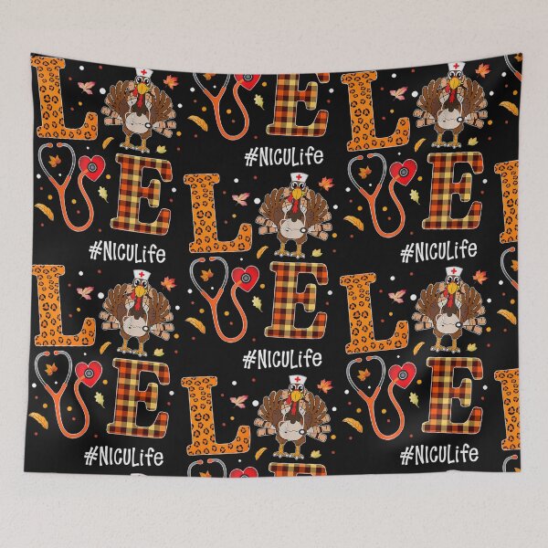 Item preview, Love Nicu Life Turkey Funny Nursing designed and sold by Nguyenhaithanh.