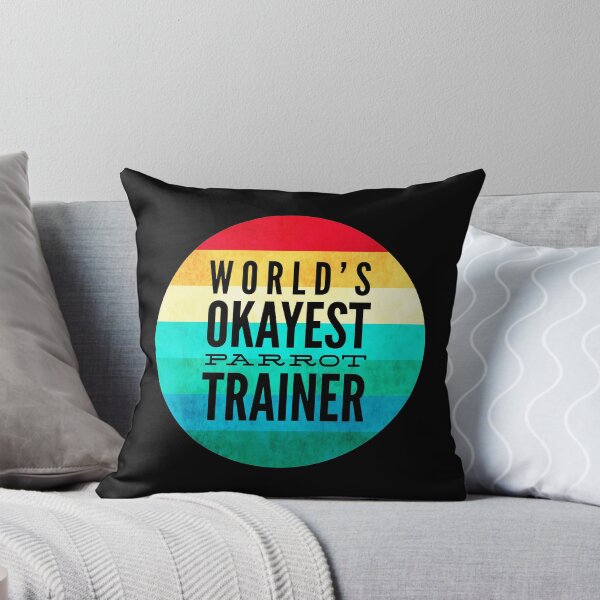 Item preview, World's Okayest Parrot Trainer designed and sold by ojdart.